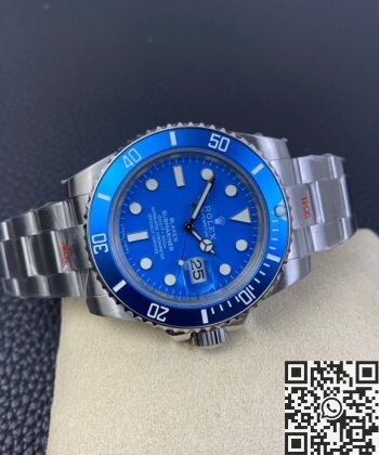 Submariner 116610LN Blue Dial SW Custom Rolex Size 40mm