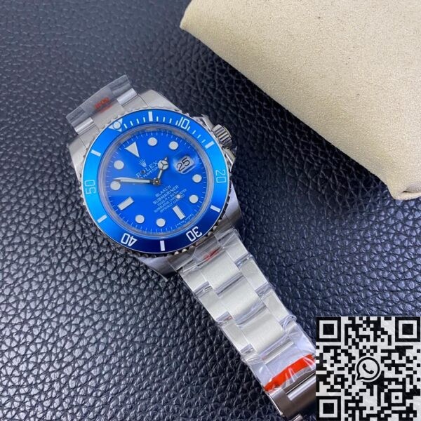 Submariner 116610LN Blue Dial SW Custom Rolex Size 40mm