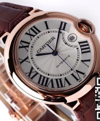 Cartier Ballon Bleu White Dial​ WGBB0017 Silver 42mm AF Factory