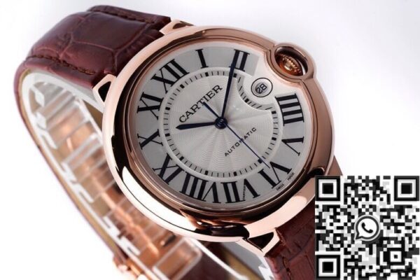 Cartier Ballon Bleu White Dial​ WGBB0017 Silver 42mm AF Factory
