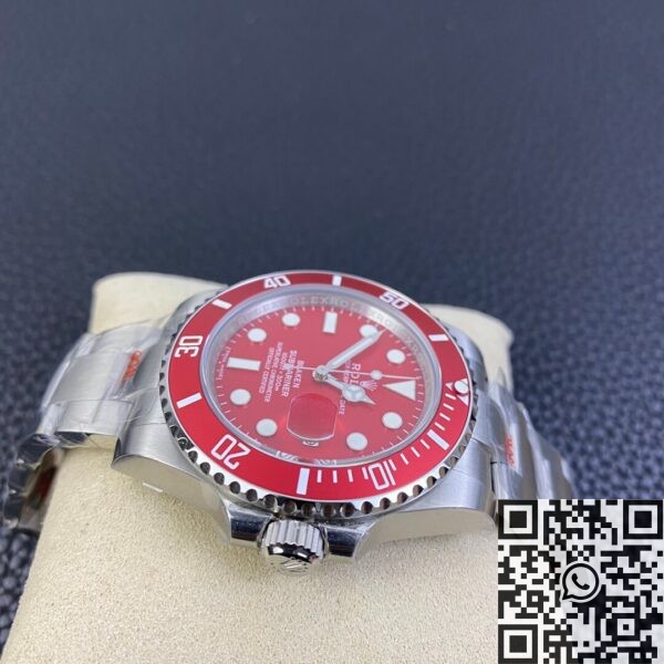 Submariner 116610LN Red Dial SW Custom Rolex Size 40mm
