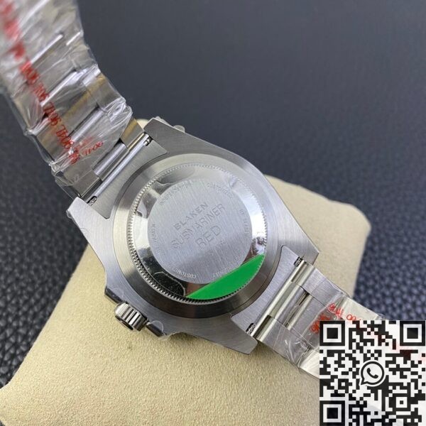Submariner 116610LN Red Dial SW Custom Rolex Size 40mm