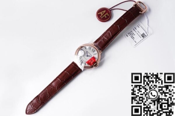 Cartier Ballon Bleu White Dial​ WGBB0017 Silver 42mm AF Factory