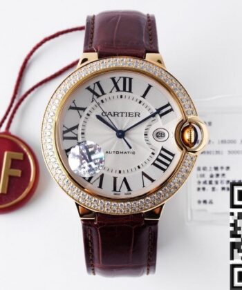 Cartier Ballon De Bleu WJBB0056 Silver Gray 42mm AF Factory