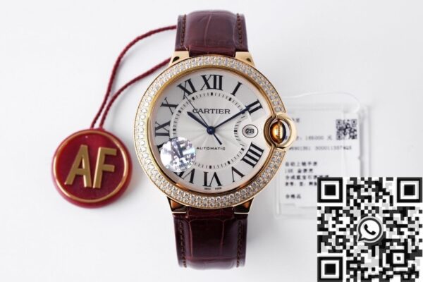 Cartier Ballon De Bleu WJBB0056 Silver Gray 42mm AF Factory