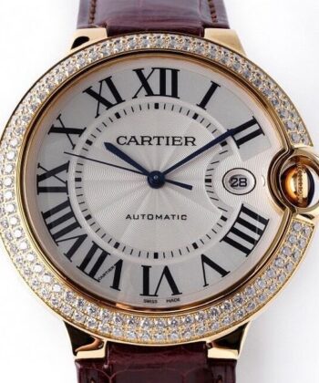 Cartier Ballon De Bleu WJBB0056 Silver Gray 42mm AF Factory