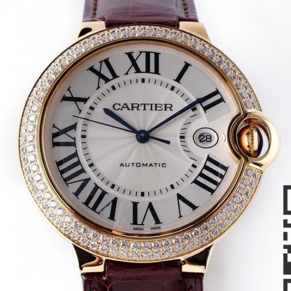 Cartier Ballon De Bleu WJBB0056 Silver Gray 42mm AF Factory