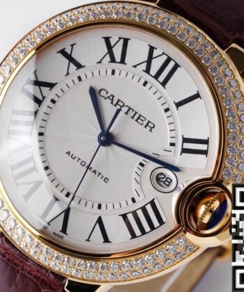 Cartier Ballon De Bleu WJBB0056 Silver Gray 42mm AF Factory