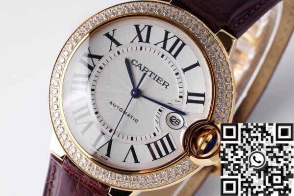 Cartier Ballon De Bleu WJBB0056 Silver Gray 42mm AF Factory