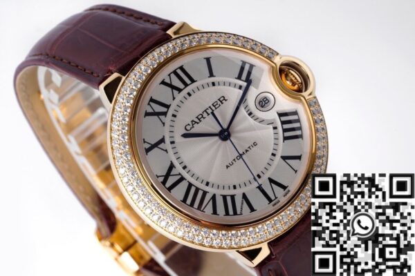 Cartier Ballon De Bleu WJBB0056 Silver Gray 42mm AF Factory