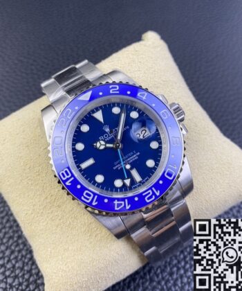 Rolex GMT Master II Bezel Replacement​ M126710BLNR Blue Dial