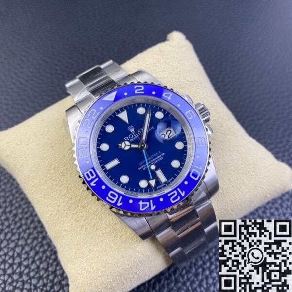 Rolex GMT Master II Bezel Replacement​ M126710BLNR Blue Dial