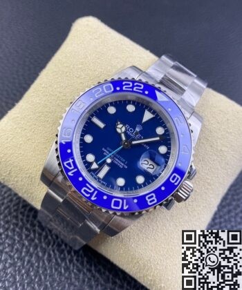 Rolex GMT Master II Bezel Replacement​ M126710BLNR Blue Dial
