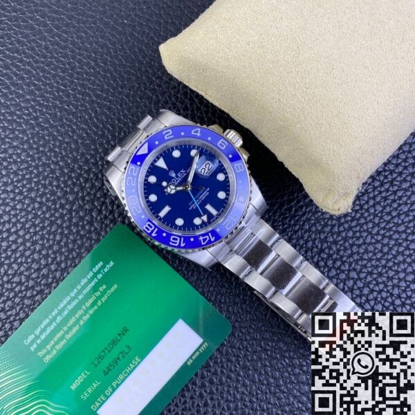 Rolex GMT Master II Bezel Replacement​ M126710BLNR Blue Dial
