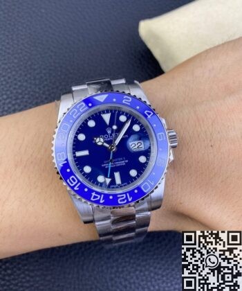 Rolex GMT Master II Bezel Replacement​ M126710BLNR Blue Dial