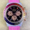 Rainbow Rolex Daytona IPK Custom White Carbon Fiber Version