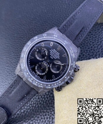 Daytona Carbon Fiber Version DIW Custom Rolex 4130 Movement