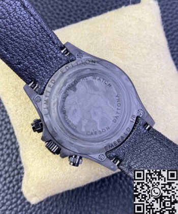 Daytona Carbon Fiber Version DIW Custom Rolex 4130 Movement