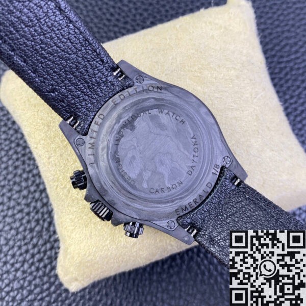 Daytona Carbon Fiber Version DIW Custom Rolex 4130 Movement