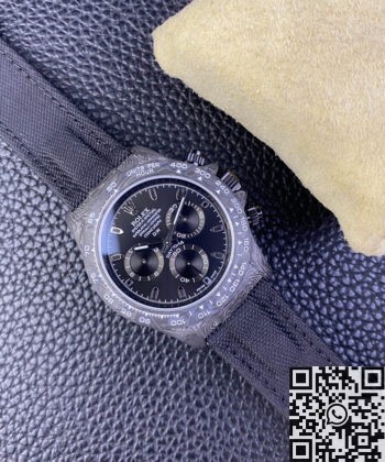 Daytona Carbon Fiber Version DIW Custom Rolex 4130 Movement