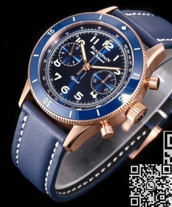 Blancpain Air Command Watch AC02-36B40-63B Size 42.5mm IT
