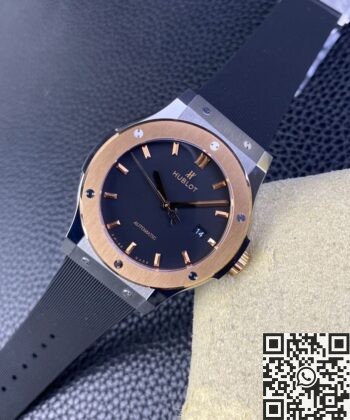 Classic Fusion Hublot Titanium​ 542.NO.1181.RX Black Dial Watch