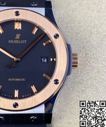 Classic Fusion Hublot Titanium​ 542.NO.1181.RX Black Dial Watch