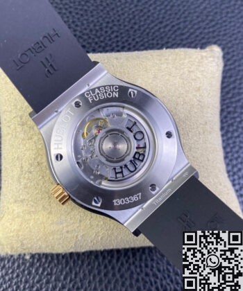 Classic Fusion Hublot Titanium​ 542.NO.1181.RX Black Dial Watch