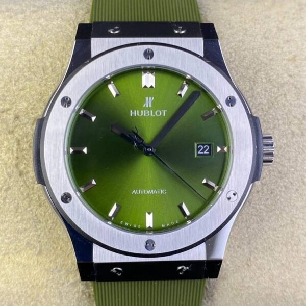 JJ Factory Hublot Classic Fusion 542.NX.8970.RX Green Dial