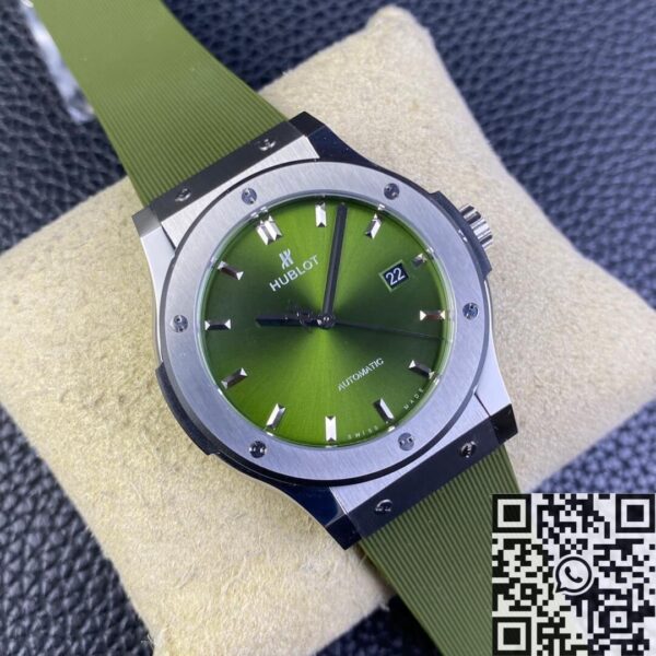 JJ Factory Hublot Classic Fusion 542.NX.8970.RX Green Dial