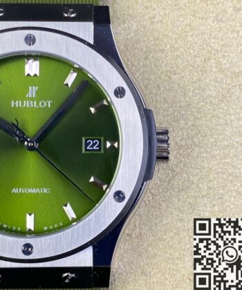 JJ Factory Hublot Classic Fusion 542.NX.8970.RX Green Dial