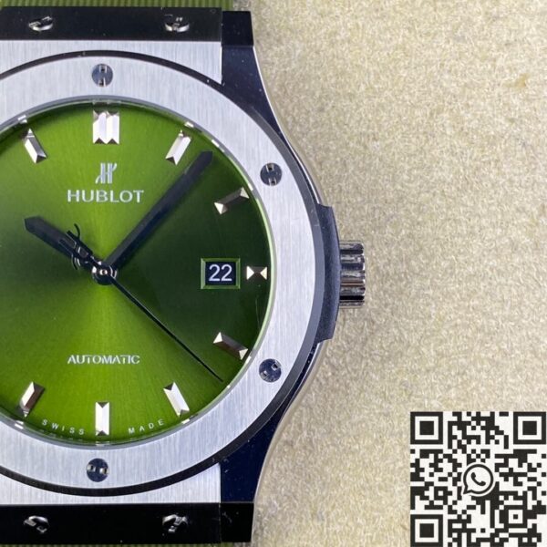 JJ Factory Hublot Classic Fusion 542.NX.8970.RX Green Dial