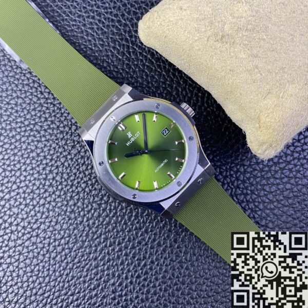 JJ Factory Hublot Classic Fusion 542.NX.8970.RX Green Dial