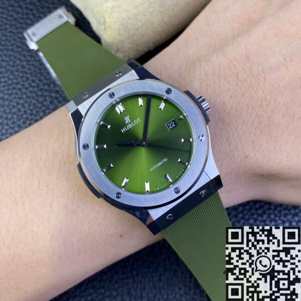 JJ Factory Hublot Classic Fusion 542.NX.8970.RX Green Dial