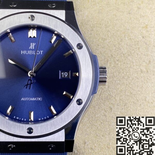 Hublot Classic Fusion Replica 542.NX.7170.RX Blue JJ Factory