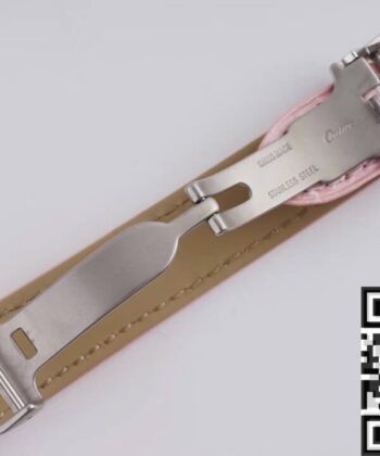 Cartier Ballon Bleu Chrono Pink Belt Size 33MM Quartz AF Factory
