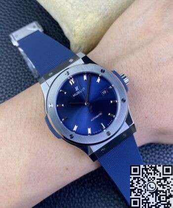 Hublot Classic Fusion Replica 542.NX.7170.RX Blue JJ Factory