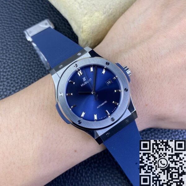 Hublot Classic Fusion Replica 542.NX.7170.RX Blue JJ Factory