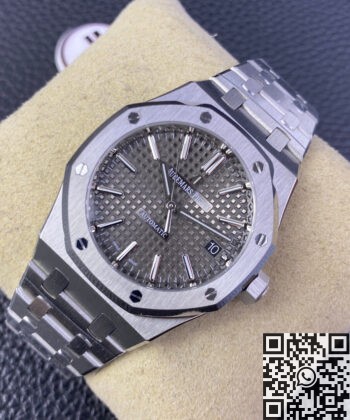 Royal Oak Gray Ruthenium Dial Audemars Piguet 15450ST.OO