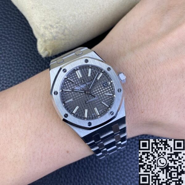 Royal Oak Gray Ruthenium Dial Audemars Piguet 15450ST.OO