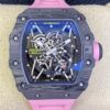Richard Mille RM35 RM35-02 Pink Rubber Strap Watch T+ Factory