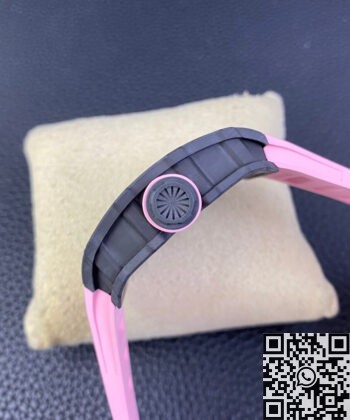 Richard Mille RM35 RM35-02 Pink Rubber Strap Watch T+ Factory