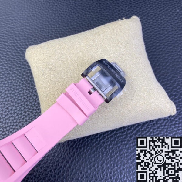 Richard Mille RM35 RM35-02 Pink Rubber Strap Watch T+ Factory