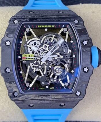 RM35 Richard Mille RM35-02 Blue Rubber Straps T+ Factory