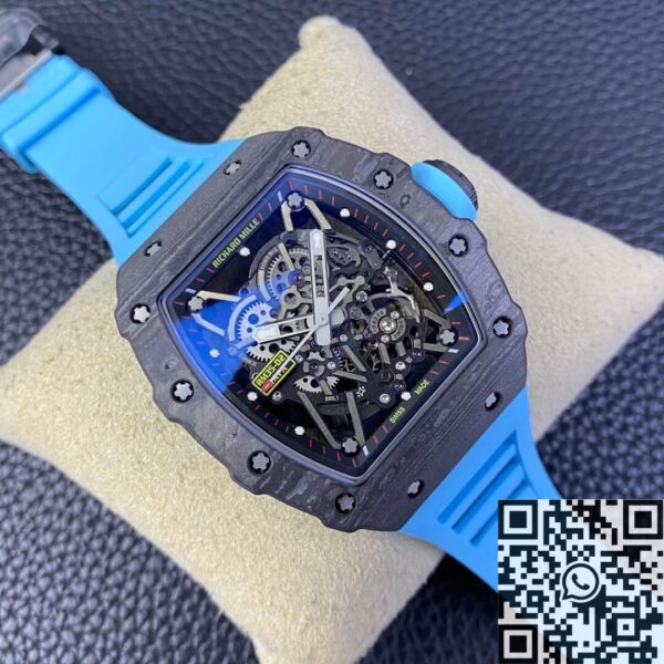 RM35 Richard Mille RM35-02 Blue Rubber Straps T+ Factory