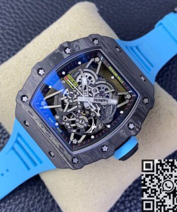 RM35 Richard Mille RM35-02 Blue Rubber Straps T+ Factory