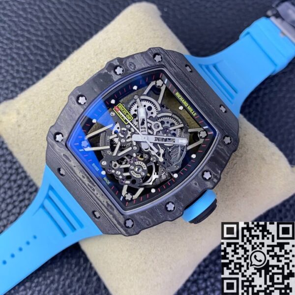 RM35 Richard Mille RM35-02 Blue Rubber Straps T+ Factory