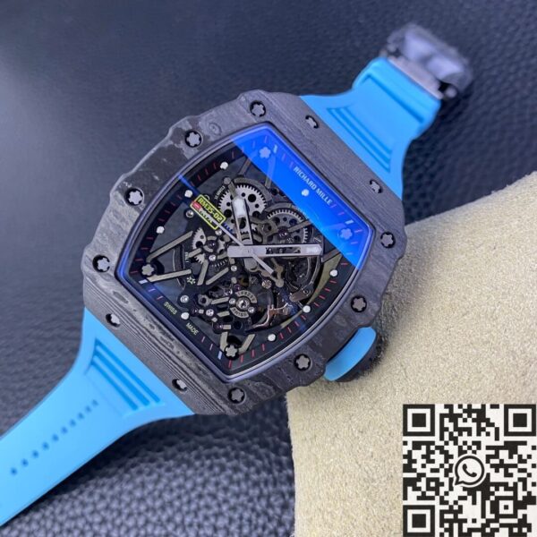 RM35 Richard Mille RM35-02 Blue Rubber Straps T+ Factory