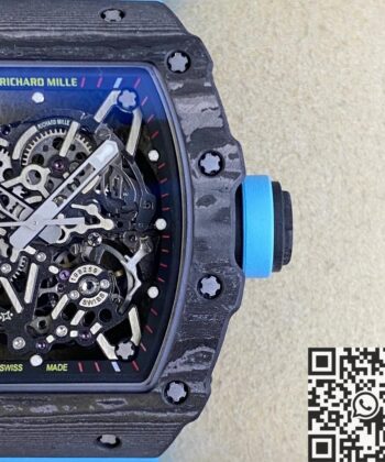 RM35 Richard Mille RM35-02 Blue Rubber Straps T+ Factory