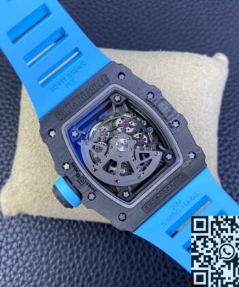 RM35 Richard Mille RM35-02 Blue Rubber Straps T+ Factory